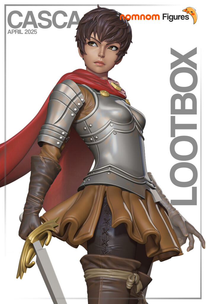 Casca - Berserk - figurka 3D Drukarnia Marzeń