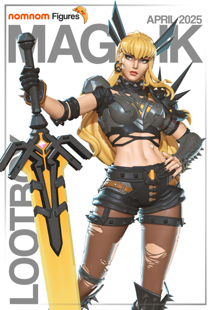 Magik - Marvel Rivals - figurka 3D Drukarnia Marzeń