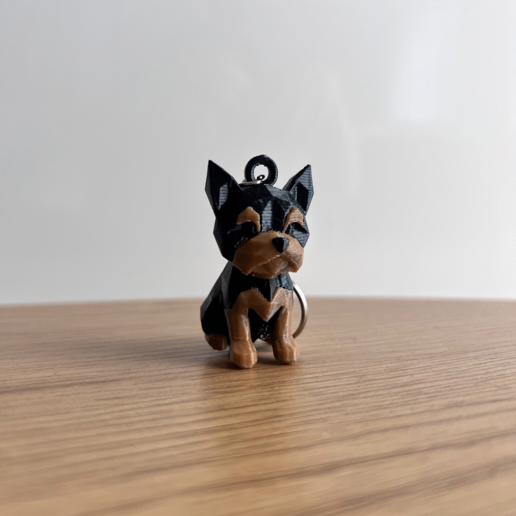 Brelok Pies York - figurka 3D Drukarnia Marzeń