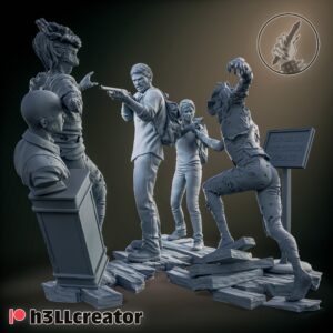 Ellie & Joel - The Last of Us - miniatura 2