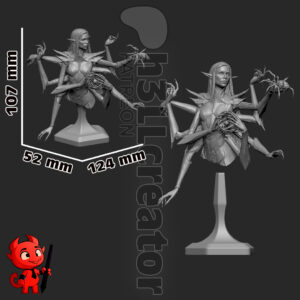 Lolth - Dungeons & Dragons - miniatura 10