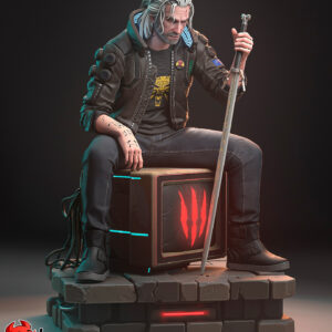 Silverronin Geralt - Cyberpunk 2077