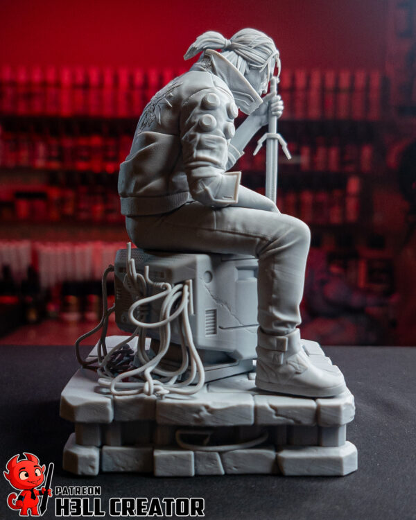 Silverronin Geralt - Cyberpunk 2077 - obrazek 4