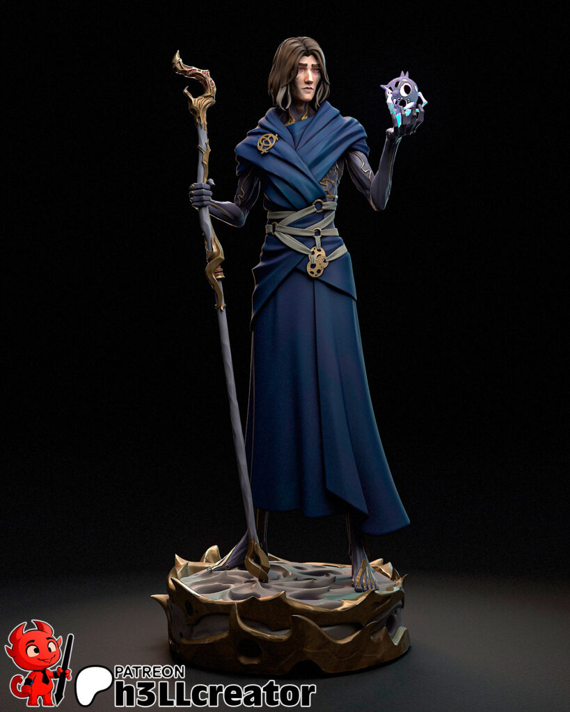 Viktor - Arcane - figurka 3D Drukarnia Marzeń