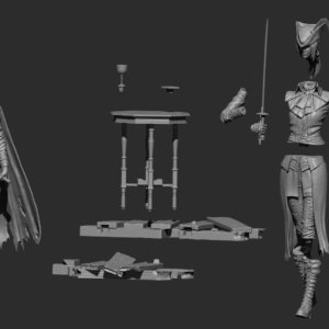 Lady Maria - Bloodborne - miniatura 6