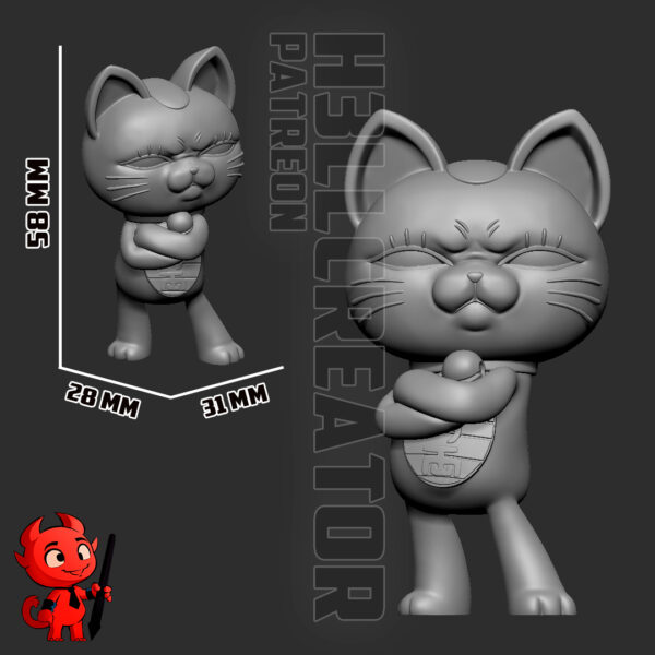 Turbo Granny Cat - Dandadan - obrazek 4