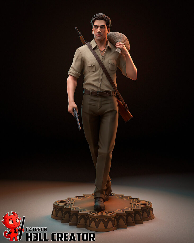 Enzo Favara - Mafia - figurka 3D Drukarnia Marzeń