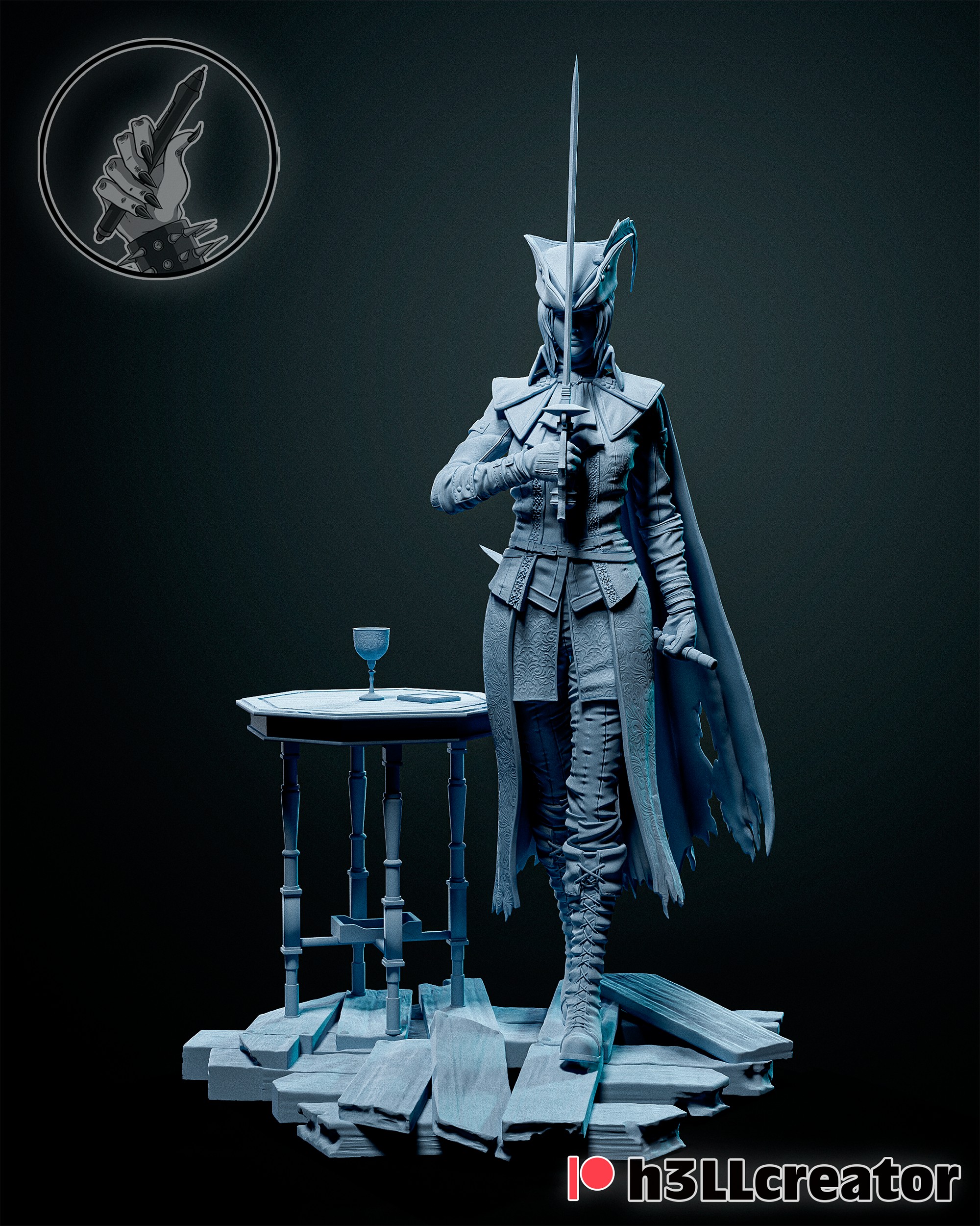 Lady Maria - Bloodborne - obrazek 2