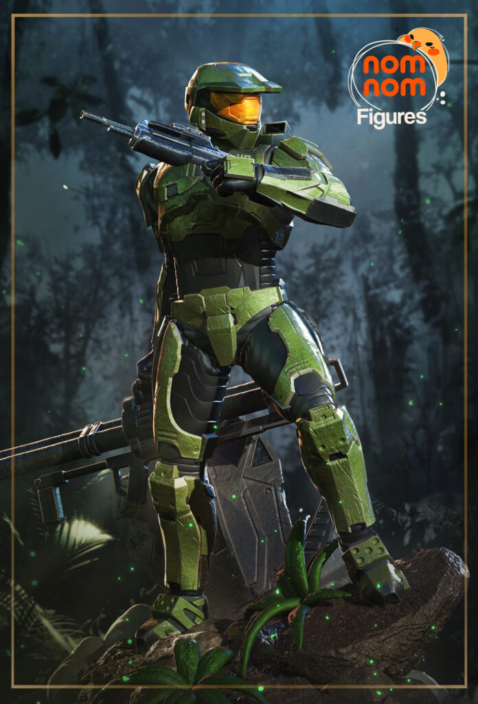 Master Chief - Halo - figurka 3D Drukarnia Marzeń