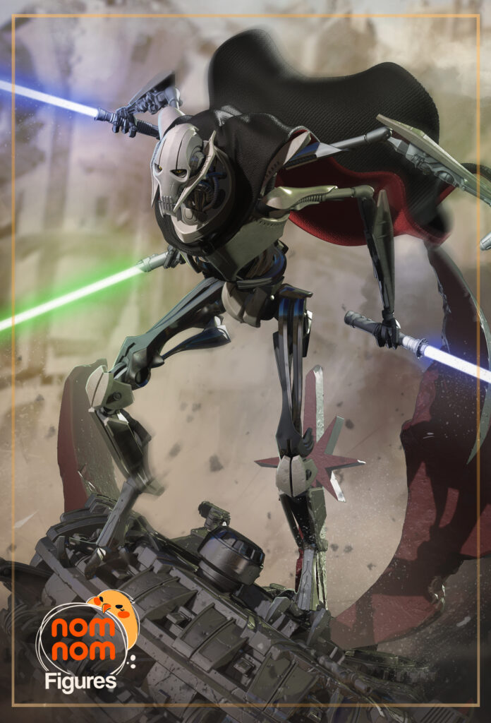General Grievous - Star Wars - figurka 3D Drukarnia Marzeń