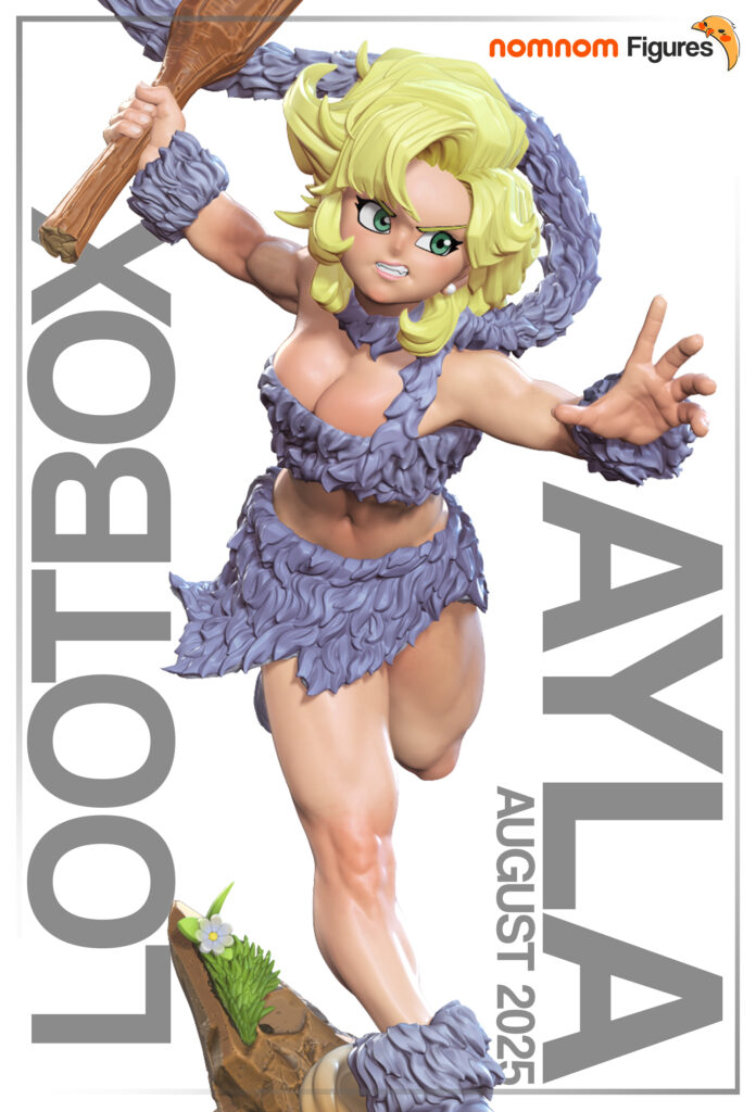 Ayla - Chrono Trigger - figurka 3D Drukarnia Marzeń