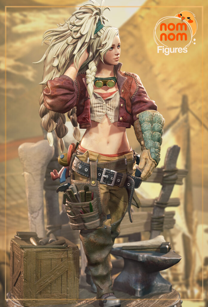 Gemma - Monster Hunter - figurka 3D Drukarnia Marzeń