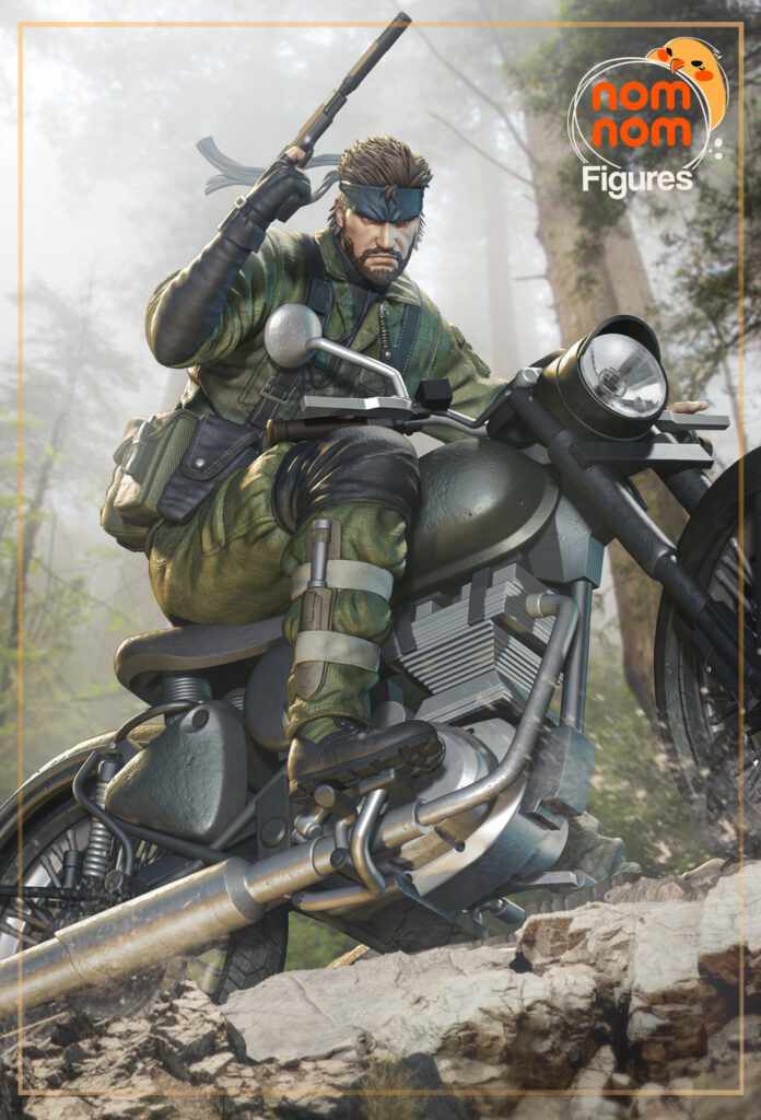 Naked Snake - Metal Gear Solid Delta: Snake Eater - figurka 3D Drukarnia Marzeń