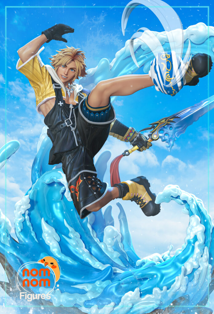 Tidus - Final Fantasy - figurka 3D Drukarnia Marzeń