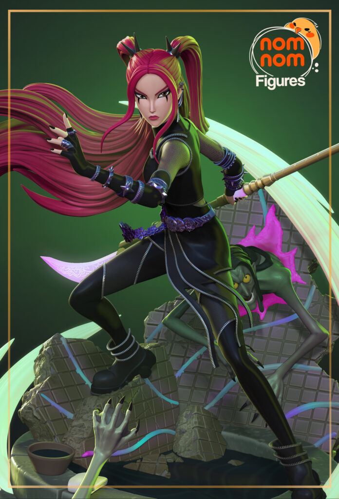 Mira - Kpop Demon Hunters - figurka 3D Drukarnia Marzeń