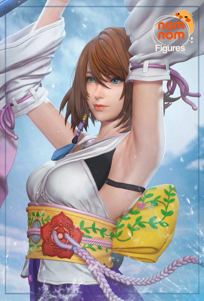 Yuna - Final Fantasy - figurka 3D Drukarnia Marzeń
