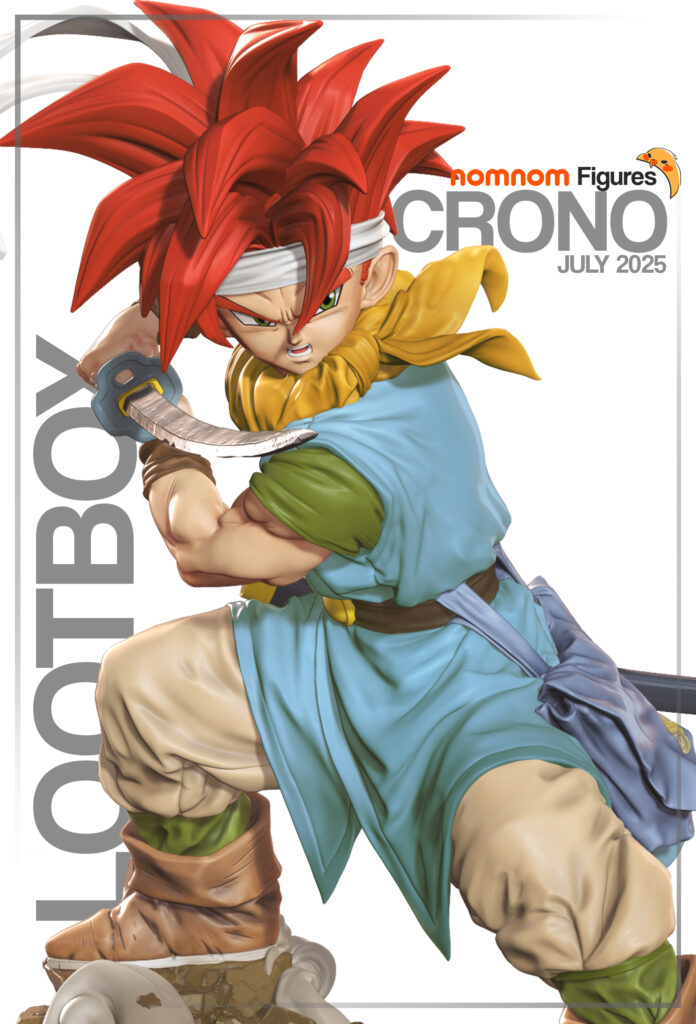 Crono - Chrono Trigger - figurka 3D Drukarnia Marzeń