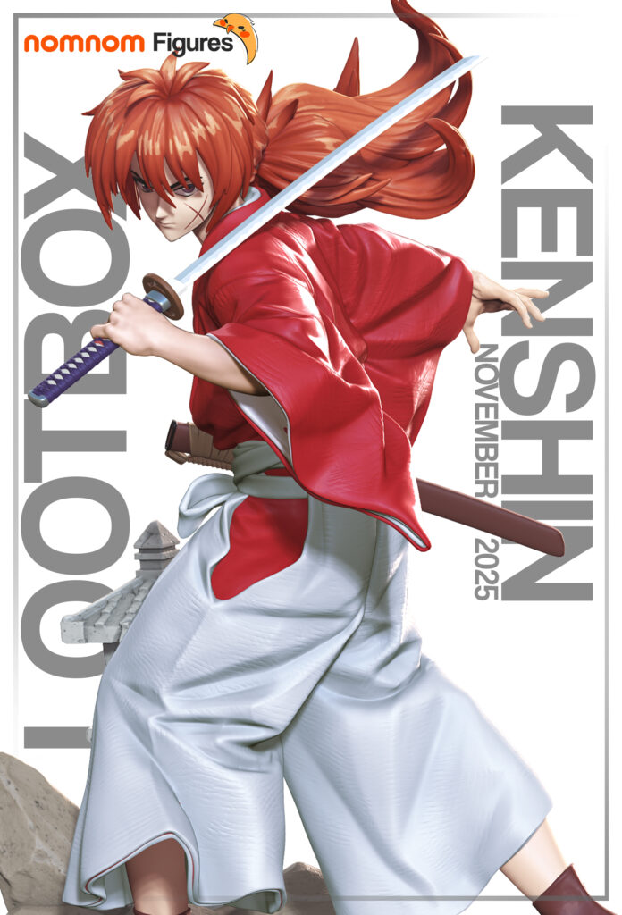 Himura Kenshin - Rurouni Kenshin - figurka 3D Drukarnia Marzeń