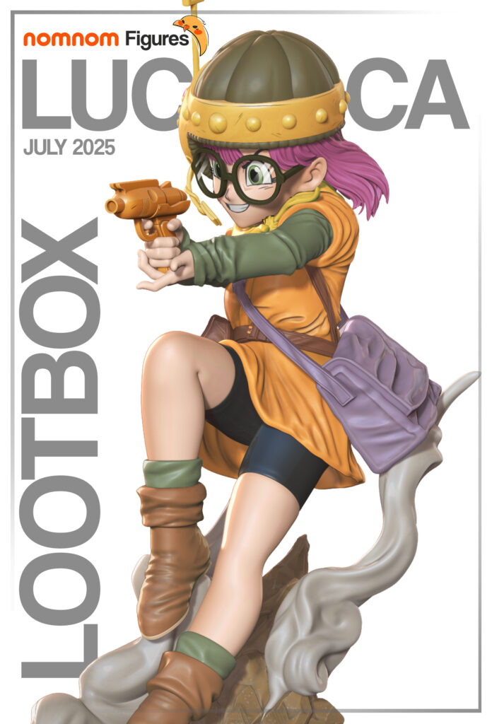 Lucca - Chrono Trigger - figurka 3D Drukarnia Marzeń