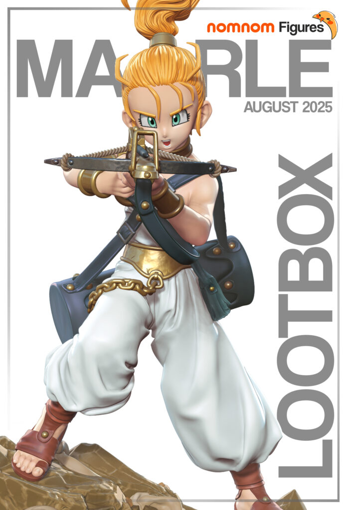 Marle - Chrono Trigger - figurka 3D Drukarnia Marzeń