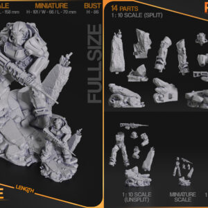 T-60 Power Armour - Fallout - miniatura 7