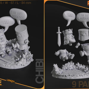 Chibi The Black Knight - Monty Python - miniatura 6