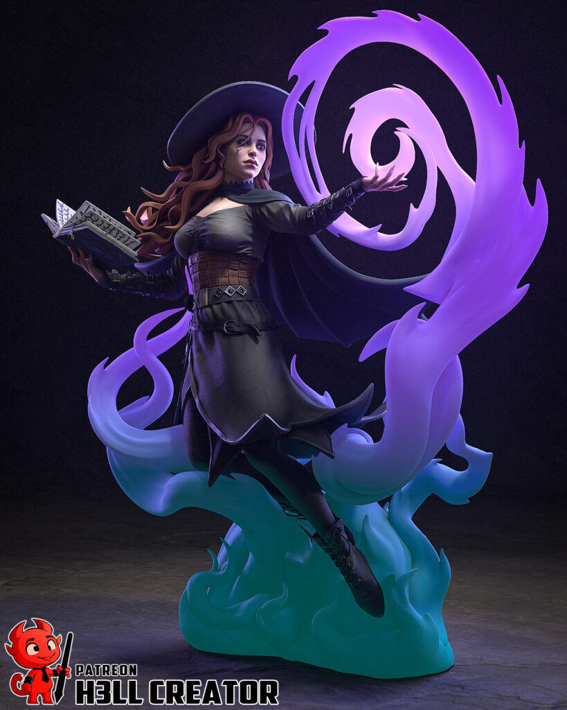 Tasha - Forgotten Realms - figurka 3D Drukarnia Marzeń