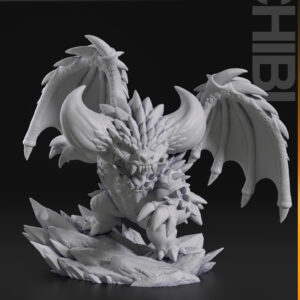 Chibi Nergigante - Monster Hunter World - miniatura 2