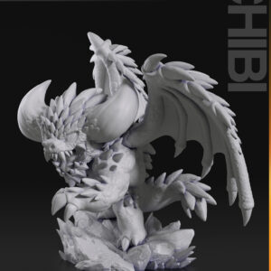 Chibi Nergigante - Monster Hunter World - miniatura 4