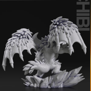 Chibi Nergigante - Monster Hunter World - miniatura 5