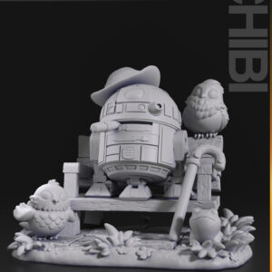 Chibi R2D2 - Star Wars - miniatura 2