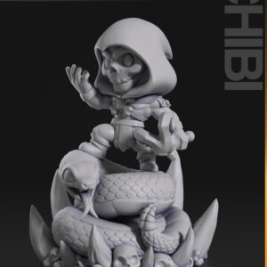 Chibi Skeletor - He-man - miniatura 2