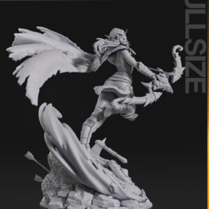 Alleria Windrunner - World of Warcraft - miniatura 3