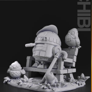 Chibi R2D2 - Star Wars - miniatura 3
