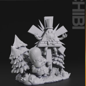 Chibi Bill Cypher - Gravity Falls - miniatura 3