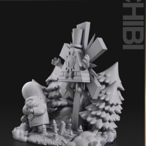Chibi Bill Cypher - Gravity Falls - miniatura 4