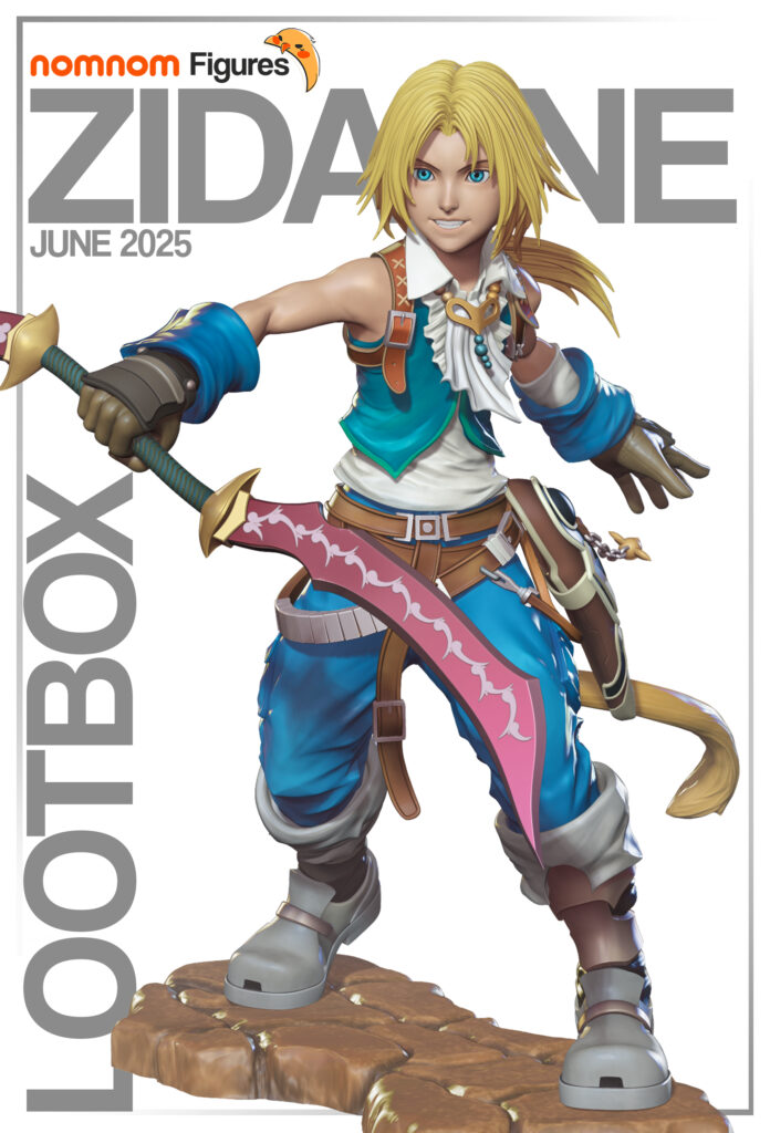 Zidane Tribal - Final Fantasy - figurka 3D Drukarnia Marzeń