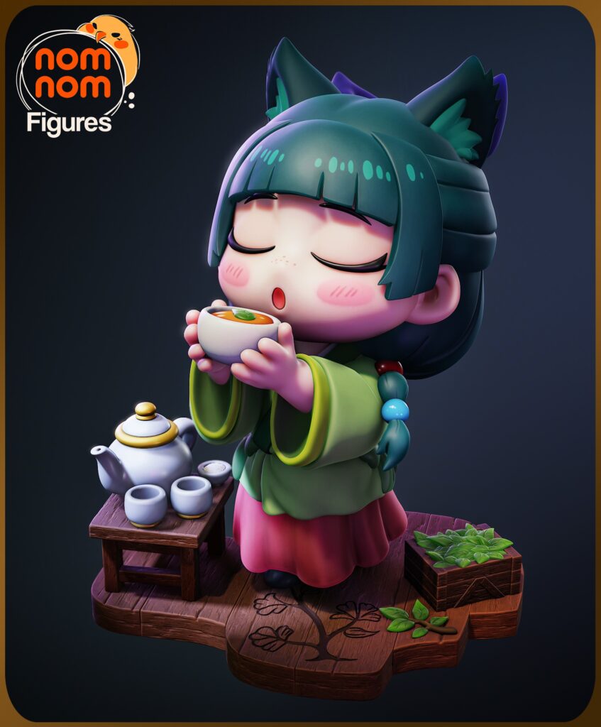 Chibi Maomao - Apothecary Diaries - figurka 3D Drukarnia Marzeń