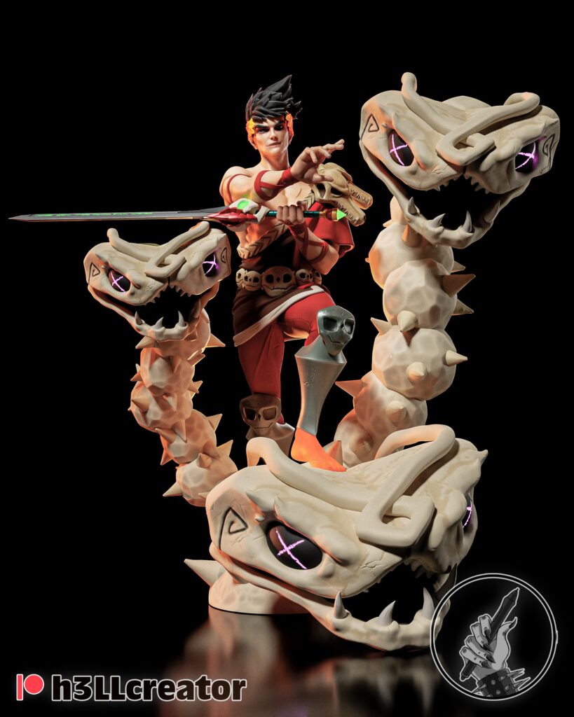 Zagreus - Hades - figurka 3D Drukarnia Marzeń