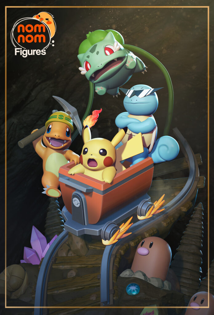 Pikachu - Pokemon - figurka 3D Drukarnia Marzeń