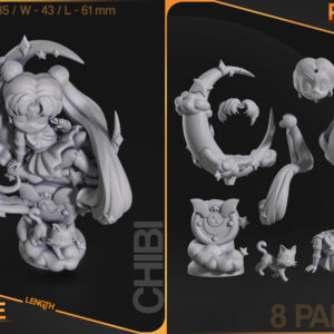 Chibi Sailor Moon - miniatura 6