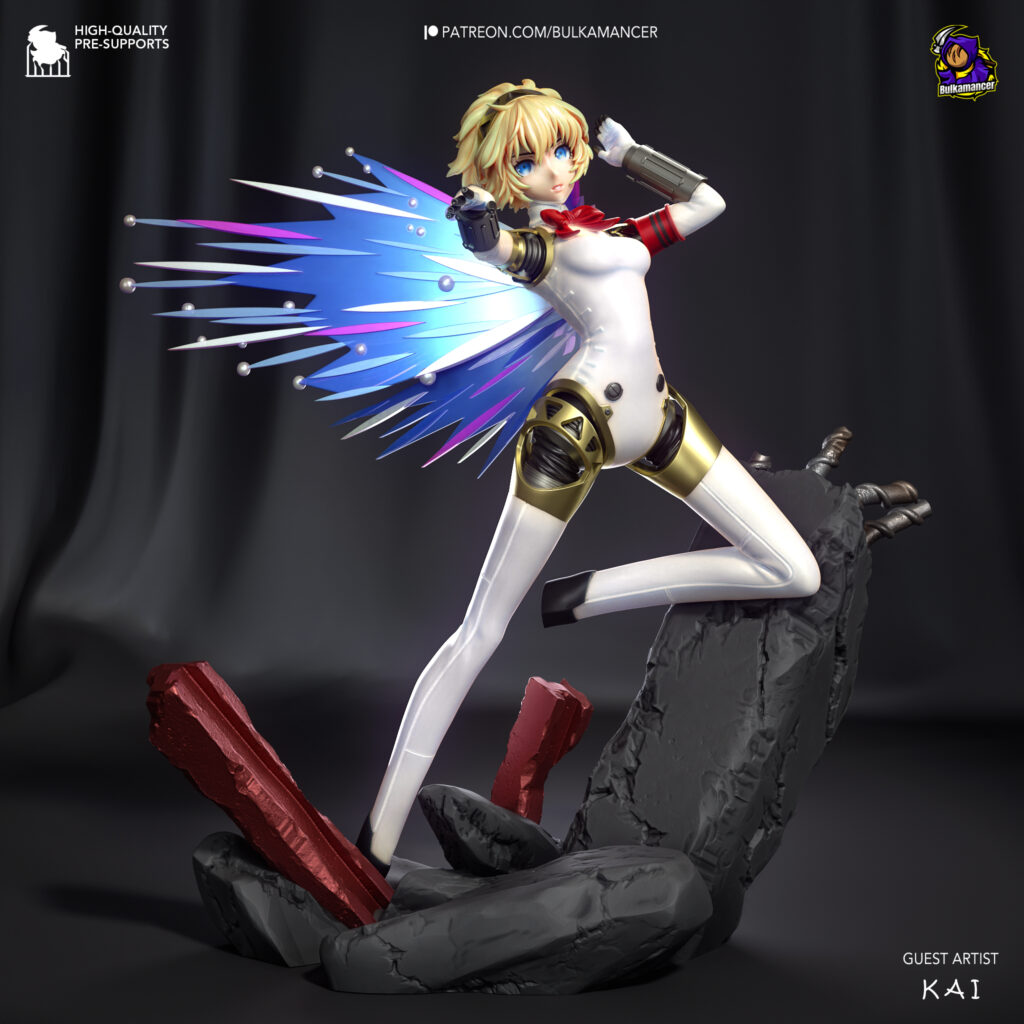 Aigis - Persona 3 Reload - figurka 3D Drukarnia Marzeń