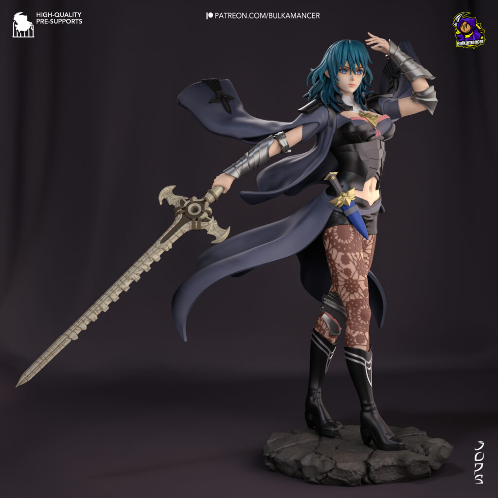 Byleth - Fire Emblem - figurka 3D Drukarnia Marzeń