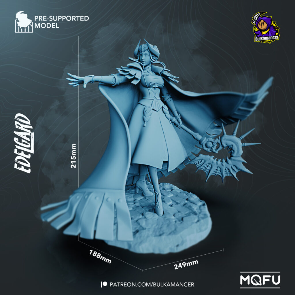Edelgard - Fire Emblem - figurka 3D Drukarnia Marzeń