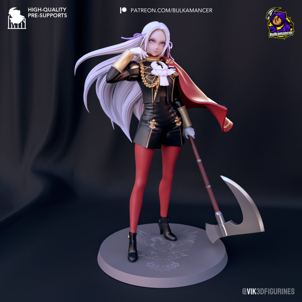 Student Edelgard - Fire Emblem - figurka 3D Drukarnia Marzeń