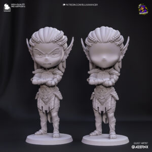 Chibi Lae`zel - Baldur’s Gate 3 - miniatura 2