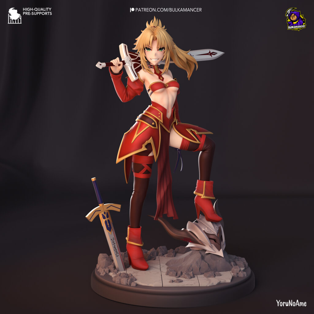 Mordred - Fate/Apocrypha - figurka 3D Drukarnia Marzeń