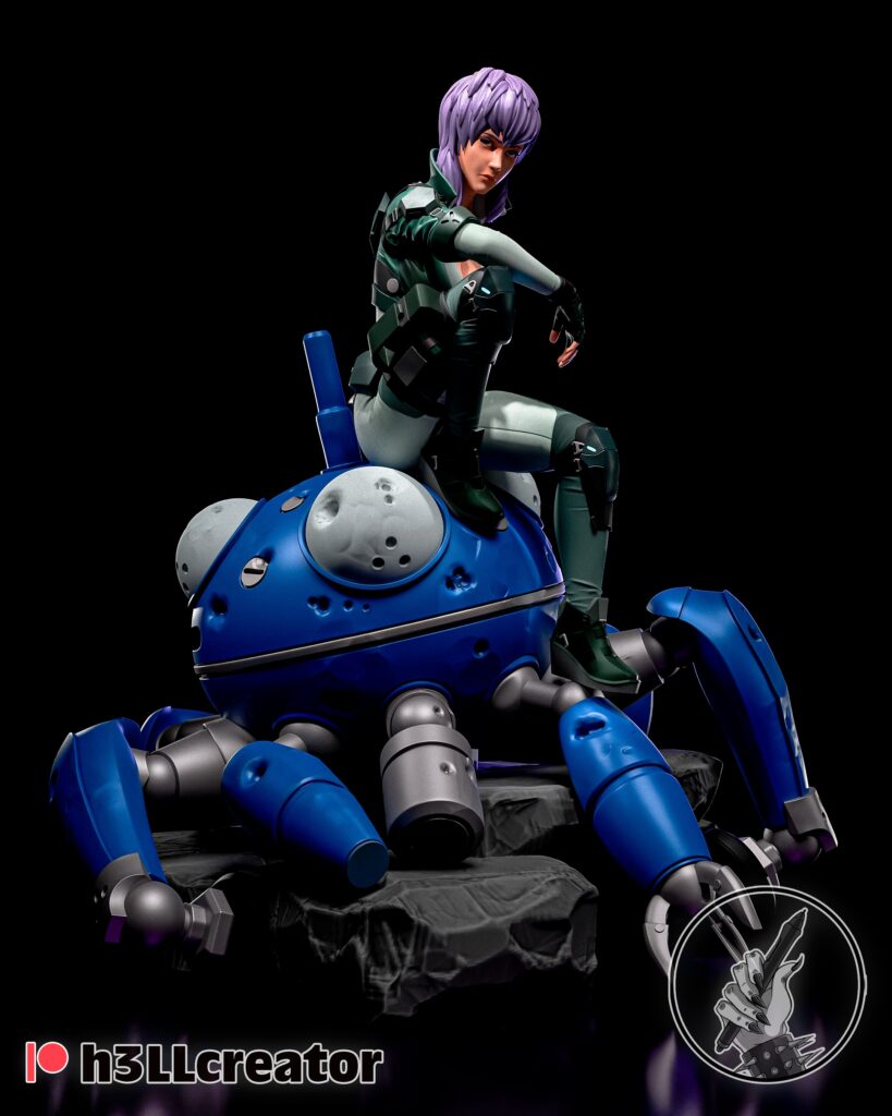 Motoko Kusanagi - Ghost in the Shell - figurka 3D Drukarnia Marzeń