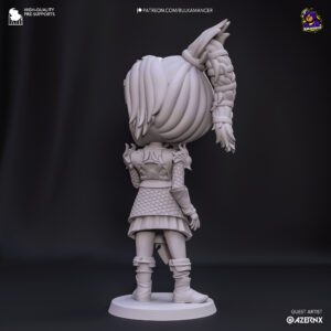 Chibi Shadowheart - Baldur’s Gate 3 - miniatura 3