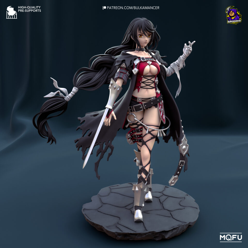 Velvet Crowe - Tales of Berseria - figurka 3D Drukarnia Marzeń